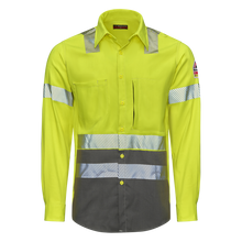 Load image into Gallery viewer, Men&#39;s Hi-Visibility Color Block Uniform Shirt