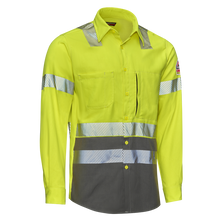 Load image into Gallery viewer, Men&#39;s Hi-Visibility Color Block Uniform Shirt