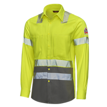 Load image into Gallery viewer, Men&#39;s Hi-Visibility Color Block Uniform Shirt