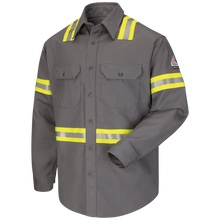 Load image into Gallery viewer, Men&#39;s Midweight FR Enhanced Visibility Uniform Shirt