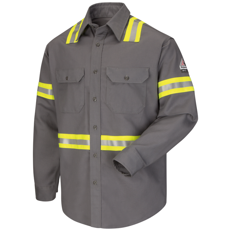 Men's Midweight FR Enhanced Visibility Uniform Shirt