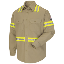 Load image into Gallery viewer, Men&#39;s Midweight FR Enhanced Visibility Uniform Shirt
