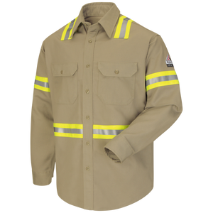 Men's Midweight FR Enhanced Visibility Uniform Shirt