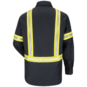 Men's Midweight FR Enhanced Visibility Uniform Shirt