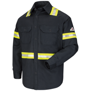 Men's Midweight FR Enhanced Visibility Uniform Shirt
