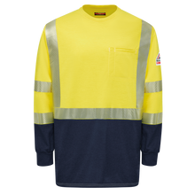 Load image into Gallery viewer, Hi-Visibility Lightweight Colorblock Long Sleeve T-Shirt