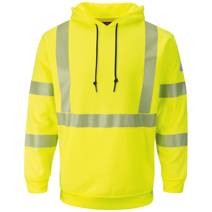 Men's Fleece FR Hi-Visibility Pullover Hooded Sweatshirt
