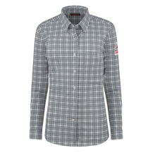 Load image into Gallery viewer, Bulwark FR Women&#39;s Flex Knit Button Down Shirt