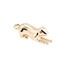 Load image into Gallery viewer, Hamilton Palmer Square Tiger 14k Gold Charm