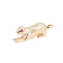 Load image into Gallery viewer, Hamilton Palmer Square Tiger 14k Gold Charm