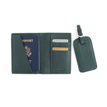 Load image into Gallery viewer, RFID Passport Case Luggage Tag Set