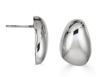 Load image into Gallery viewer, Sterling Silver Pebble Stud Earrings