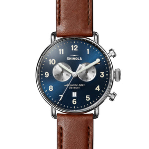 Shinola The Canfield Chronograph Midnight Blue