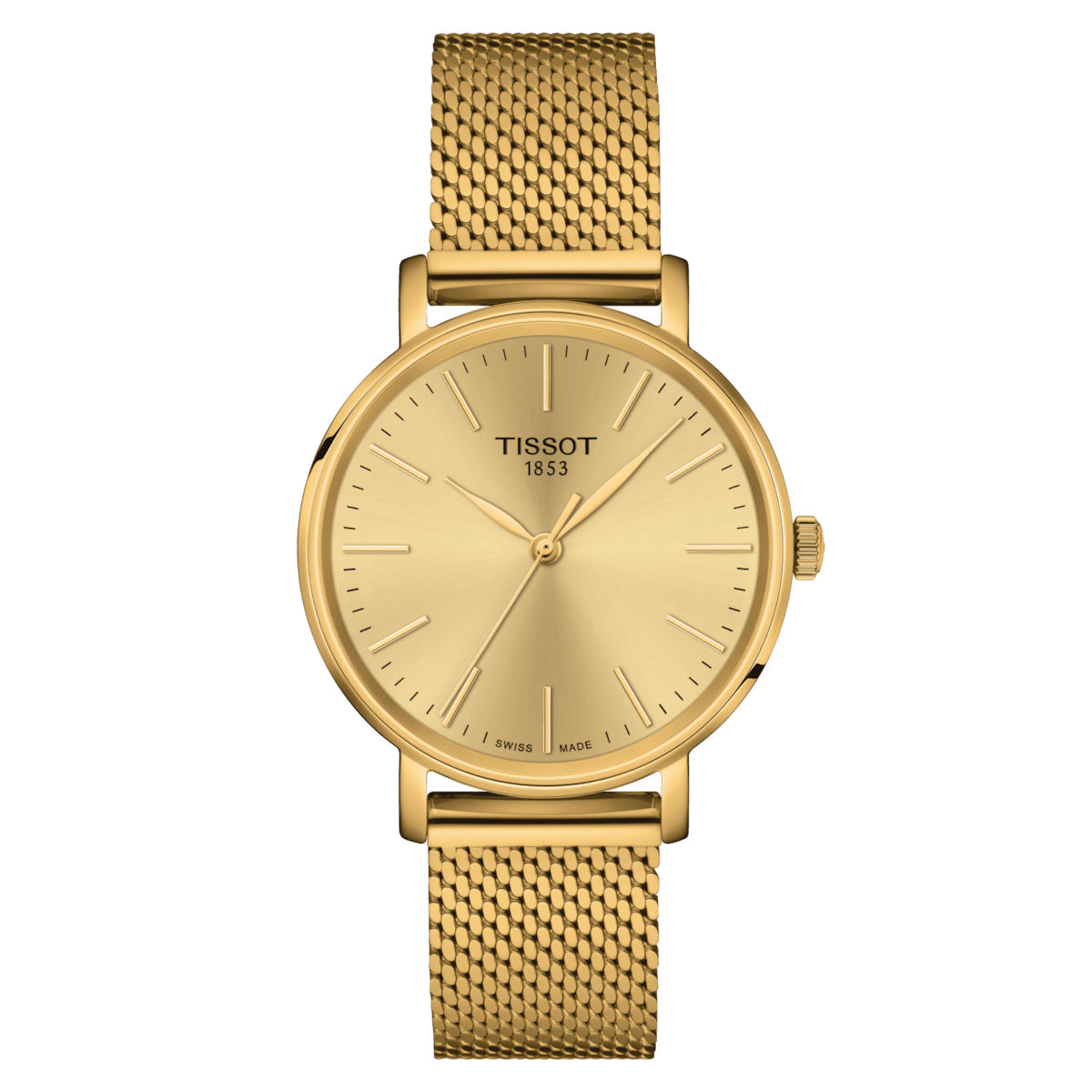 Tissot Everytime Watch 34mm Gold