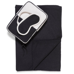 Mondrian Cashmere Travel Set - Black