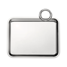 Load image into Gallery viewer, Vertigo Silver-Plated Single-Handle Tray
