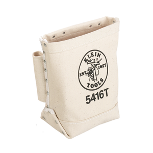 Tool Bag Bull-Pin & Bolt Bag Tunnel Loop Canvas 5 x 10 x 9"