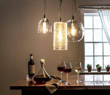 Load image into Gallery viewer, Simon Pearce Vintage Wine Decanter with Marble Stopper