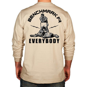"Benchmark VS Everybody" Flame Resistant Long Sleeve Shirt