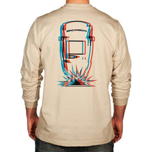 Load image into Gallery viewer, Welder&#39;s Mask Flame Resistant Long Sleeve Shirt