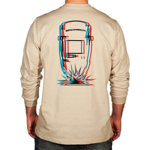 Welder's Mask Flame Resistant Long Sleeve Shirt