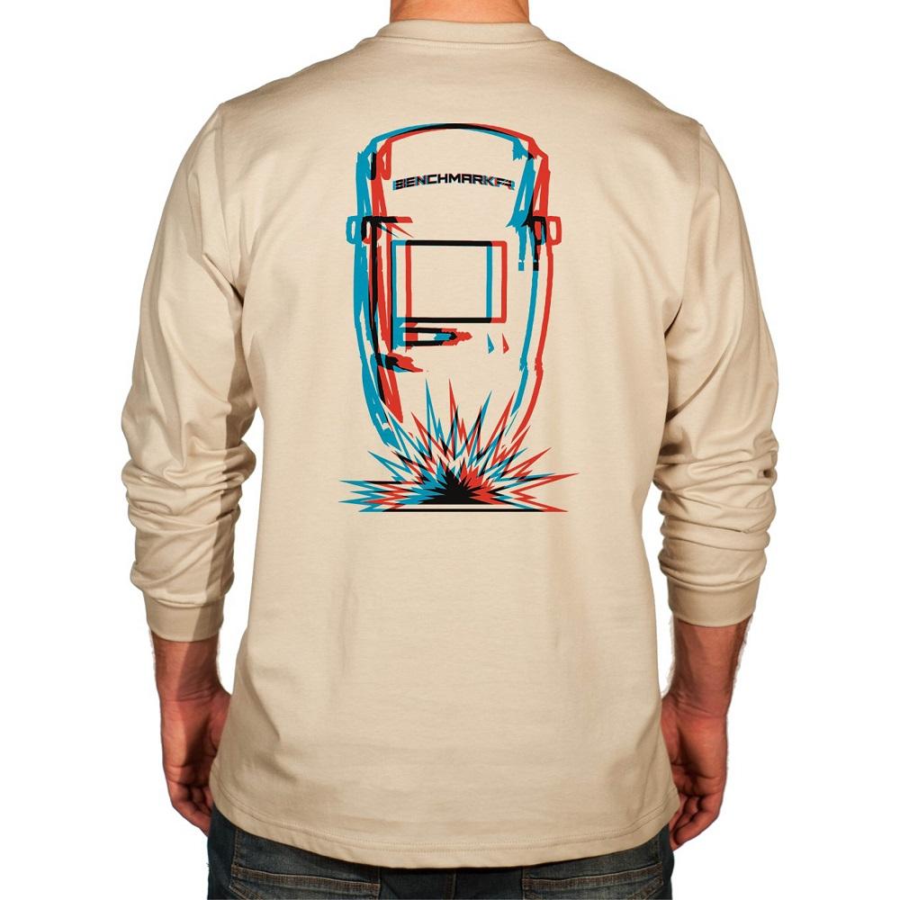 Welder's Mask Flame Resistant Long Sleeve Shirt