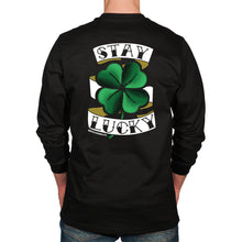 Load image into Gallery viewer, Stay Lucky Graphic Long Sleeve FR Shirt