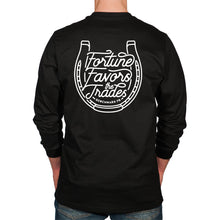 Load image into Gallery viewer, &quot;Fortune Favors the Trades&quot; Horseshoe Flame Resistant Shirt
