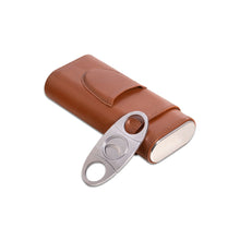 Load image into Gallery viewer, Handcrafted Leather Cigar Case