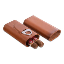 Load image into Gallery viewer, Handcrafted Leather Cigar Case