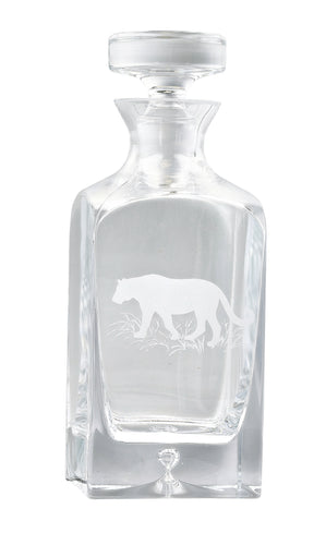 Square Tiger Decanter - Exclusive to Hamilton