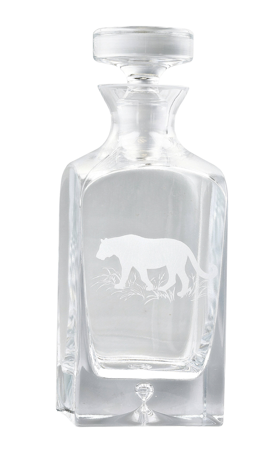 Square Tiger Decanter - Exclusive to Hamilton