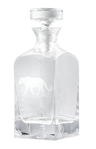 Square Tiger Decanter EXCLUSIVE to Hamilton