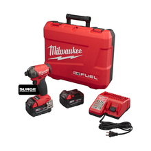 Load image into Gallery viewer, M18 Fuel Surge 1/4&quot; Hydraulic Driver Kit W (2) XC5.0 Battery Charger Case (Brushless Lithium Ion Cordless)