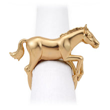 Load image into Gallery viewer, L'Objet Horse Napkin Jewels (Set of 4)