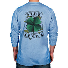 Load image into Gallery viewer, Stay Lucky Graphic Long Sleeve FR Shirt