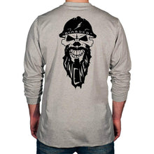 Load image into Gallery viewer, Bearded Lineman Graphic FR Shirt with Front Pocket Logo
