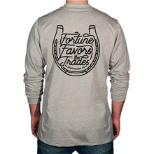 Load image into Gallery viewer, &quot;Fortune Favors the Trades&quot; Horseshoe Flame Resistant Shirt