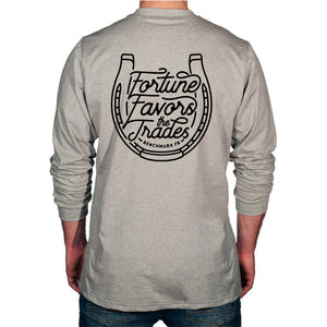 "Fortune Favors the Trades" Horseshoe Flame Resistant Shirt
