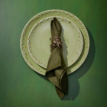 Load image into Gallery viewer, L'Objet Linen Sateen Napkins - Olive (Set of 4)