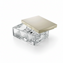 Load image into Gallery viewer, Baccarat Louxor Beige and Clear Small Box