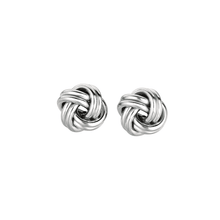 Load image into Gallery viewer, Hamilton Sterling Silver 2-Row Knot Studs