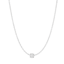 Load image into Gallery viewer, Celestial 14k White Gold and Diamond Pendant