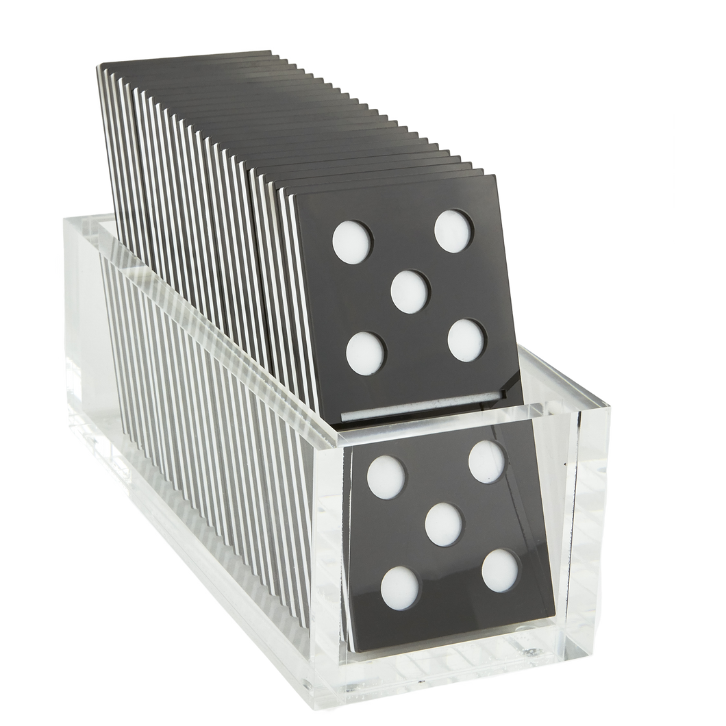 Acrylic Domino Set & Tray