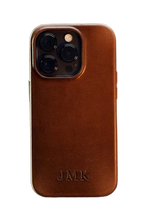 Load image into Gallery viewer, Clayton &amp; Crume Leather iPhone Case