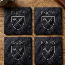Load image into Gallery viewer, Emory Slate Coasters, set of four
