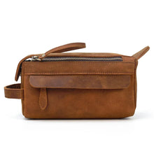 Load image into Gallery viewer, Leather Dopp Kit