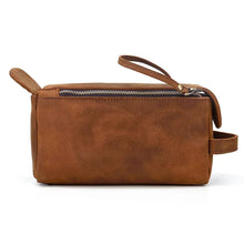Load image into Gallery viewer, Leather Dopp Kit