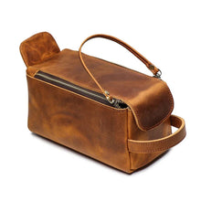 Load image into Gallery viewer, Leather Dopp Kit