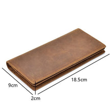 Load image into Gallery viewer, Handcrafted Leather Bifold Wallet